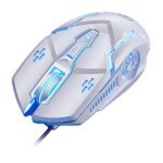Souris de jeu 3d rgb, 7 couleurs, lumière respirante, filaire, usb, silencieuse / sonore, 6 boutons, ... Souris de jeu 3d rgb, 7 couleurs, lumière respirante, filaire, usb, silencieuse / sonore, 6 boutons, ...