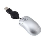 Souris de jeu crative avec cble usb rtractable, 100 dpi, pour ordinateur de bureau et de bureau, ergonomiqu ...