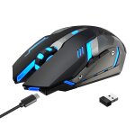 Souris de jeu double mode g859, récepteur 2. 4g, bluetooth, lumineuse et sans fil, rechargeable par usb, ... Souris de jeu double mode g859, récepteur 2. 4g, bluetooth, lumineuse et sans fil, rechargeable par usb, ...