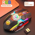 Souris de jeu ergonomique, filaire, 7 boutons, led, usb, 1600 dpi, silencieuse, avec rétro éclairage, ... Souris de jeu ergonomique, filaire, 7 boutons, led, usb, 1600 dpi, silencieuse, avec rétro éclairage, ...