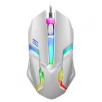 Souris de jeu ergonomique filaire s1, 2000 dpi, silencieuse, avec r�tro �clairage, pour pc et ordinateur ...