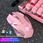 Souris de jeu filaire ergonomique, 6 boutons, led 2400 ug i usb, k3, rose, pour ordinateur portable - ... Souris de jeu filaire ergonomique, 6 boutons, led 2400 ug i usb, k3, rose, pour ordinateur portable - ...