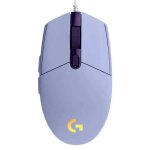 Souris de jeu filaire usb g102, 8000 dpi, cran  effet optique arc - en - ciel pour pc / mac, ordinateur ...