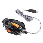 Souris de jeu filaire usb mecanique avec boule de cristal brillante, accessoires informatiques aggraves, ... Souris de jeu filaire usb mecanique avec boule de cristal brillante, accessoires informatiques aggraves, ...