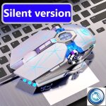 Souris de jeu pro gamer 8d 3200 ug i réglable, optique, filaire, led, ordinateur, câble usb, souris silencieus ... Souris de jeu pro gamer 8d 3200 ug i réglable, optique, filaire, led, ordinateur, câble usb, souris silencieus ...
