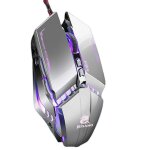 Souris de jeu professionnelle 4d 2400dpi, optique filaire r�glable, led, c�ble usb, pour ordinateur portable ...