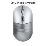 Souris de jeu sans fil, bluetooth, silencieuse, ergonomique, rechargeable, usb, pour ordinateur pc et ...