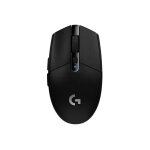 Souris de jeu sans fil g304 l�g�re, capteur hero 12k, 12000dpi, 6 boutons programmables, compatible pc ...