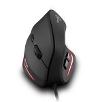 Souris de jeu verticale pour zelotes, 10000 dpi, programmable par c�ble usb, optique rvb, 11 boutons, ...