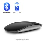 Souris laser sans fil bluetooth rechargeable, silays euse et ergonomique, pour ordinateur pc, apple, ...
