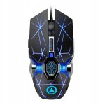 Souris, souris lumineuse, 7 boutons, , log608 Souris, souris lumineuse, 7 boutons, , log608