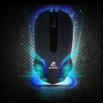 Souris optique filaire usb 2000dpi led bleue, log1776