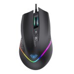 Souris optique de jeu 6400 dpi, r�tro�clair�e rvb, avec c�ble usb, pour ordinateur de bureau et portable ...