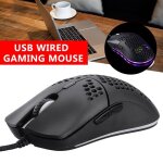 Souris optique de jeu, 6400dpi, pour ordinateur portable, pc de bureau, 1pc, 6 touches, led, c�ble usb, ...