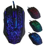 Souris optique de jeu filaire, 4000dpi, 6 boutons, avec rétro éclairage réglable, câble usb, silencieuse, ... Souris optique de jeu filaire, 4000dpi, 6 boutons, avec rétro éclairage réglable, câble usb, silencieuse, ...