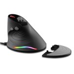 Souris optique de jeu verticale, 5 modes, 10000dpi, rvb, verticale, filaire, main droite, pour ordinateur ...