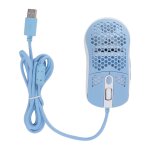 Souris rgb cellulaire creuse, lgre, rtro - clairage filaire, 12 000 dpi, 6 niveaux rglables, type ...