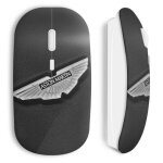 Souris sans aston martin logo grey black