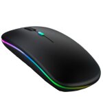 Souris sans fil 2. 4g rgb, bluetooth, pour gamer, périphérique ergonomique et silencieux, rechargeable, ... Souris sans fil 2. 4g rgb, bluetooth, pour gamer, périphérique ergonomique et silencieux, rechargeable, ...