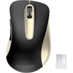 Souris sans fil 2. 4ghz, souris optique portable 1400 dpi avec mini r�cepteur usb, 5 boutons et fonctionnement ...