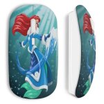 Souris sans fil ariel la petite sireine art