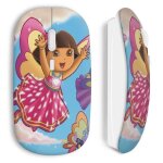 Souris sans fil dora l'exploratrice fee rose