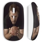 Souris sans fil dr house brain