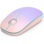 Souris sans fil, grande compatibilit� 2. 4 g, souris silencieuse, autonomie de 18 mois, pr�cision de ...
