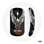 Souris sans fil harley davidson aigle logo