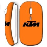 Souris sans fil ktm logo orange