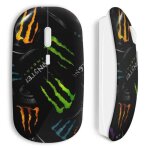 Souris sans fil monster energy drink