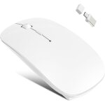 Souris sans fil pour ordinateur portable, souris sans fil bluetooth pour macbook air pro / mac / ipad ...