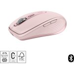Souris sans fil rechargeable logitech mx anywhere 3s silencieuse rose