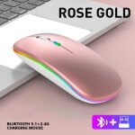 Souris sans fil pour tablette, tlphone, ordinateur, bluetooth, chargement shoous, usb 2. 4g, portable ...