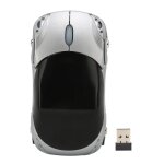 Souris de voiture sans fil 2. 4ghz, connexion intelligente, 3d, style voiture de sport, pour windows ...