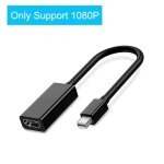 Soutien noir 1080p - mini displayport vers hdmi câble compatible tv projecteur dp 1. 4 display port convertiss ... Soutien noir 1080p - mini displayport vers hdmi câble compatible tv projecteur dp 1. 4 display port convertiss ...