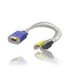 Offre spéciale adaptateur de câble vga / rca bleu jaune 4 pouces / 10. 2 cm Offre spéciale adaptateur de câble vga / rca bleu jaune 4 pouces / 10. 2 cm