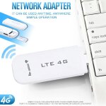 Offre spciale! adaptateur modem usb 4g lte, carte rseau sans fil, universel, routeur wifi, blanc