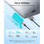Ssd externe 1to, disque dur externe ssd jusqu'à 2000 mo / s, usb 3. 2 gen 2x2 ssd portable avec câble ... Ssd externe 1to, disque dur externe ssd jusqu'à 2000 mo / s, usb 3. 2 gen 2x2 ssd portable avec câble ...