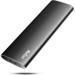 Ssd externe 1to usb 3. 2 gen 2, disque dur externe jusqu'a 550mb / s (10 gbps, usb c, aluminum)[x25]