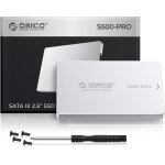 Ssd sata 1to, ssd 2. 5  interne, jusqu' 550mb / s, 3d nand sata iii disque ssd avec coque en aluminium, ...