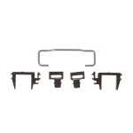 Stabilisateurs costar mont�s sur plaque, p�le d'�quilibrage 6. 25u 2u pour clavier grande cl�