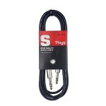 Stagg sac1ps dl - câble audio, jack / jack (m / m) 1 m Stagg sac1ps dl - câble audio, jack / jack (m / m) 1 m