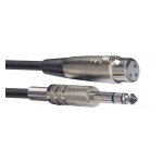 Stagg sac3psxf dl - c�ble audio, xlr / jack (f / m), 3 m