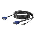 Startech. com cble switch kvm usb vga de 3 m pour consoles startech. com - cble vido / usb - mini ...
