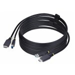Startech. com 10ft (3m) hdmi and usb 5gbps kvm cable - c�ble clavier / vid�o / souris (kvm) - hdmi, usb ...
