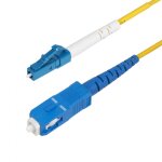 Startech. com c�ble fibre optique de 10m monomode lc � sc (upc) os2, lszh - cordon de raccordement - ...