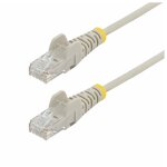 Startech. com 10m gray slim cat6 ethernet cable, snagless, 28awg, lszh - cordon de raccordement - rj ...