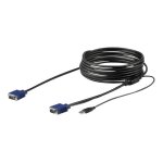 Startech c�ble switch kvm usb vga de 4, 6 m pour consoles startech. com - c�ble vid�o / usb - mini - ...