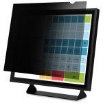 Startech. com 19 - inch 5:4 computer monitor privacy filter, anti - glare privacy screen with 51% blue ...